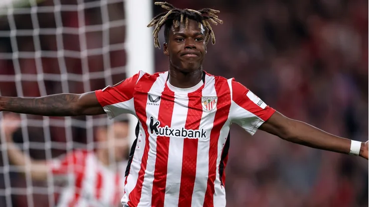 Liverpool retoma interesse em Nico Williams e topa pagar R$ 477 milhões para contratá-lo. (Photo by Ion Alcoba Beitia/Getty Images)
