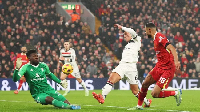 Liverpool e Manchester United pela Premier League. Foto: Carl Recine/Getty Images