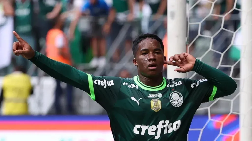 Endrick no Palmeiras