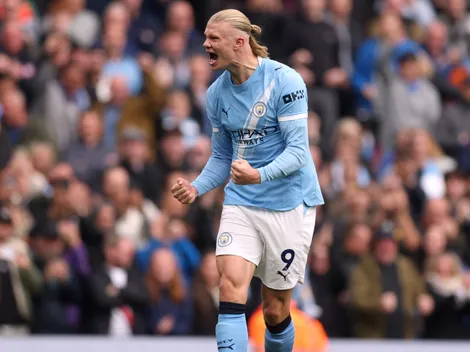 Manchester City vence Everton com dois gols de Haaland e vira líder da Premier League