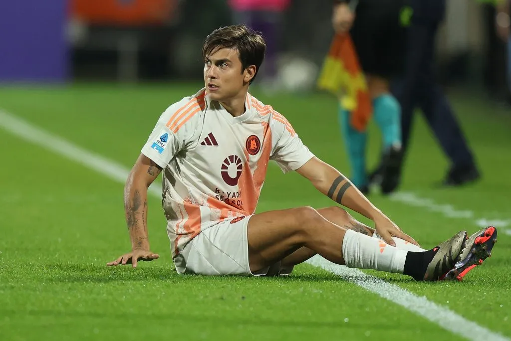 Paulo Dybala, atacante da Roma. Foto: Gabriele Maltinti/Getty Images