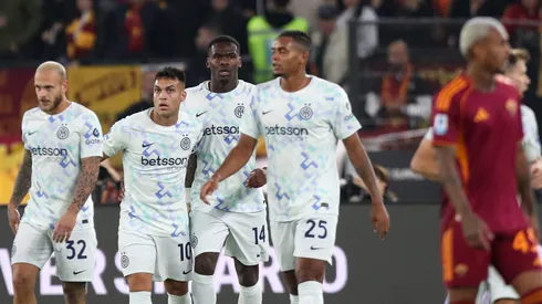 Roma X Inter de Milão: Clássico termina com vitória dos Nerazzurri e rende liderança da Serie A. (Photo by Paolo Bruno/Getty Images)