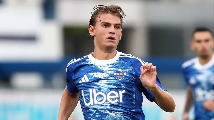 Real Madrid vai recomprar Nico Paz (Photo by Marco Luzzani/Getty Images)