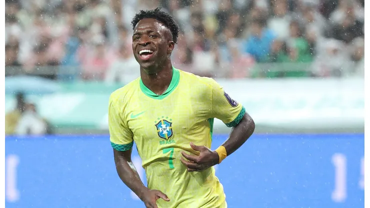 Vini Jr, Alisson e mais: Ancelotti define os cinco primeiros convocados para a Copa do Mundo de 2026. (Photo by Chung Sung-Jun/Getty Images)