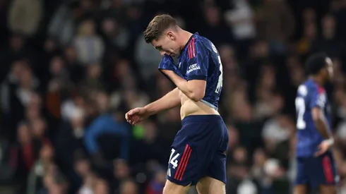 Alan Shearer acredita que Viktor Gyökeres ainda pode se afirmar no Arsenal, mas alerta que o atacante sueco dificilmente repetirá os números que teve no Sporting. (Photo by Alex Pantling/Getty Images)