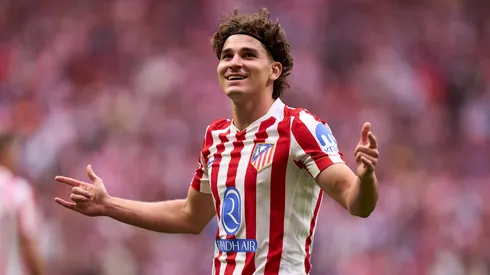 Julián Alvarez, do Barcelona. (Foto: Angel Martinez/Getty Images)
