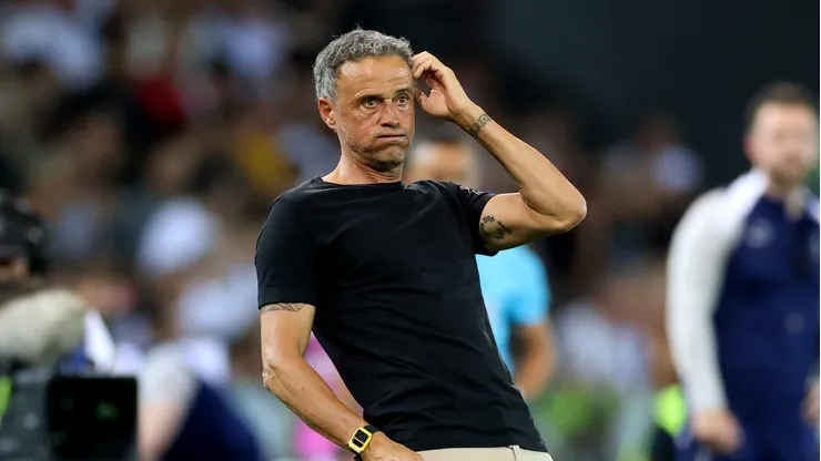 Luis Enrique, do PSG, rebate críticas a Chevalier e relembra Donnarumma. (Photo by Claudio Villa/Getty Images)