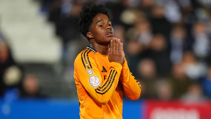 Endrick pelo Real Madrid. (Foto: Angel Martinez/Getty Images)