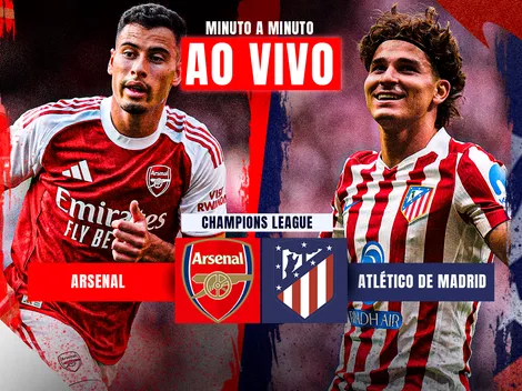 Brasileiros briham e Arsenal goleia (4x0) Atlético de Madrid na Champions