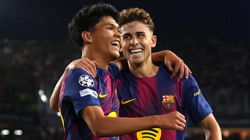 Barcelona x Olympiacos marca estreia positiva de Dro Fernández na Champions. (Photo by Alex Caparros/Getty Images)