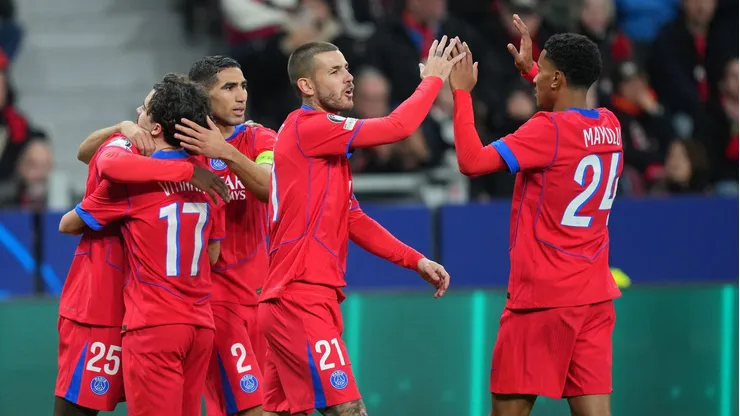 PSG goleia o Bayer Leverkusen por 7 a 2 na Champions League. (Photo by Pau Barrena/Getty Images)
