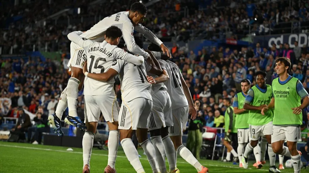 Real Madrid já goleou o Kairat na Champions League 2025/2026 (foto: Denis Doyle/Getty Images)