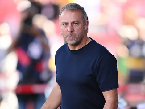 Hansi Flick está fora do El Clásico