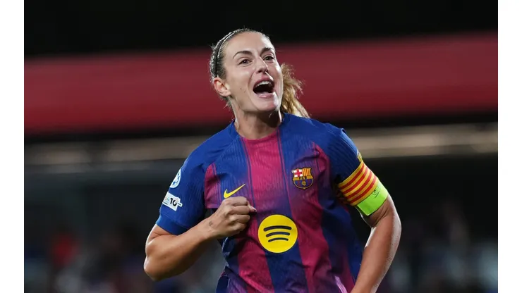 Alexia Putellas, do Barcelona (Photo by Alex Caparros/Getty Images)