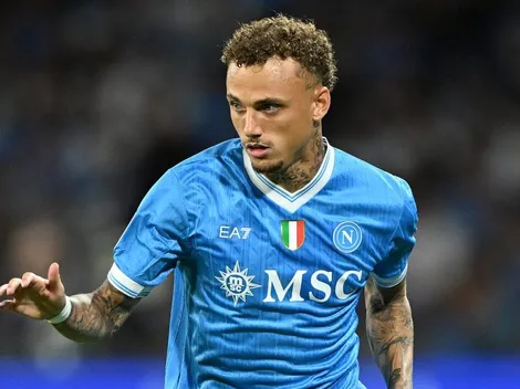 Noa Lang rebate Conte após ficar no banco do Napoli na Champions