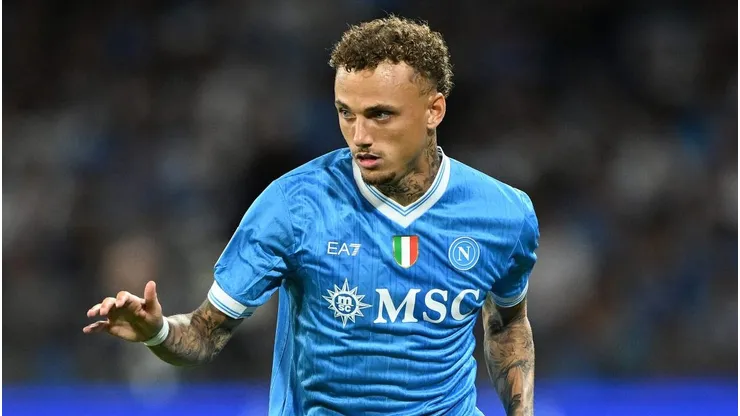 Noa Lang, atacante do Napoli (Foto: Francesco Pecoraro/Getty Images)