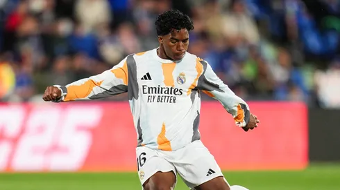 Real Madrid cogita emprestar Endrick e Manchester United surge como destino. (Photo by Aitor Alcalde/Getty Images)