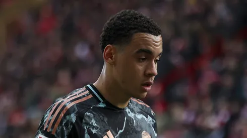 Bayern vê Lennart Karl superar Musiala como mais jovem a marcar na Champions. (Photo by Maja Hitij/Getty Images)