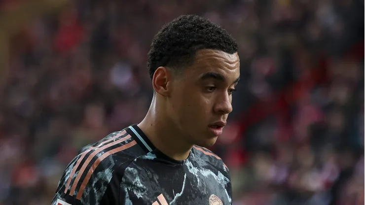 Bayern vê Lennart Karl superar Musiala como mais jovem a marcar na Champions. (Photo by Maja Hitij/Getty Images)
