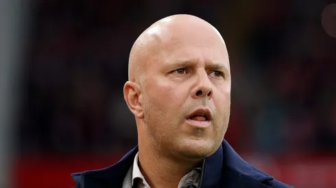 Liverpool avaliará gravidade da lesão de Jeremie Frimpong . (Photo by Michael Regan/Getty Images)