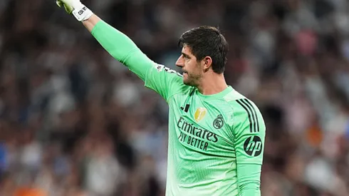 Thibaut Cortouis em ação pelo Real Madrid.