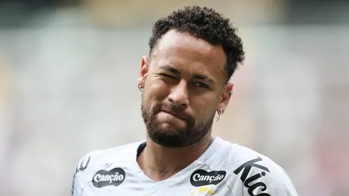 Neymar pelo Santos. (Foto: Gilson Lobo/AGIF)