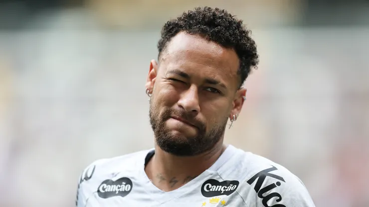 Neymar pelo Santos. (Foto: Gilson Lobo/AGIF)