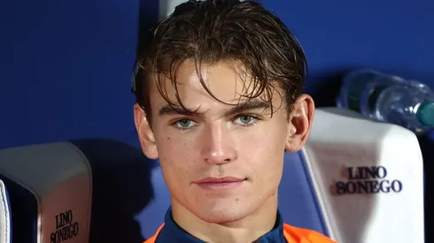 Nico Paz é alvo de gigantes ingleses. Foto: Marco Luzzani/Getty Images