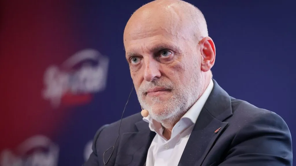 Javier Tebas, presidente da La Liga (foto: Arnold Jerocki/Getty Images)