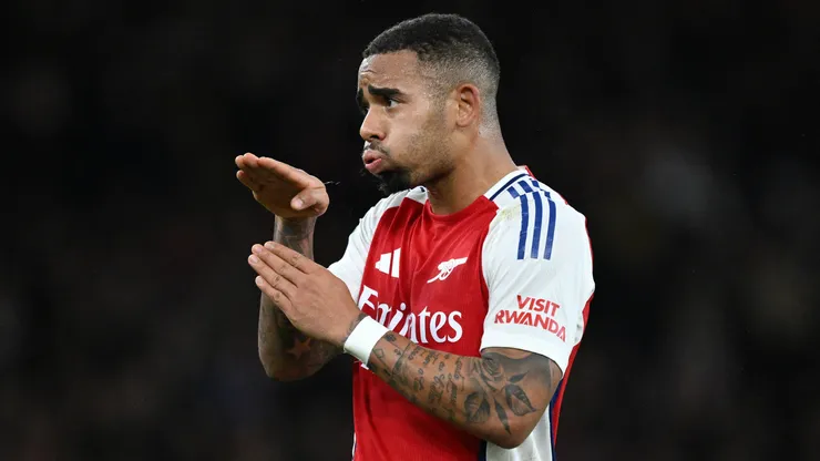 Gabriel Jesus pelo Arsenal (Foto: Justin Setterfield/Getty Images)