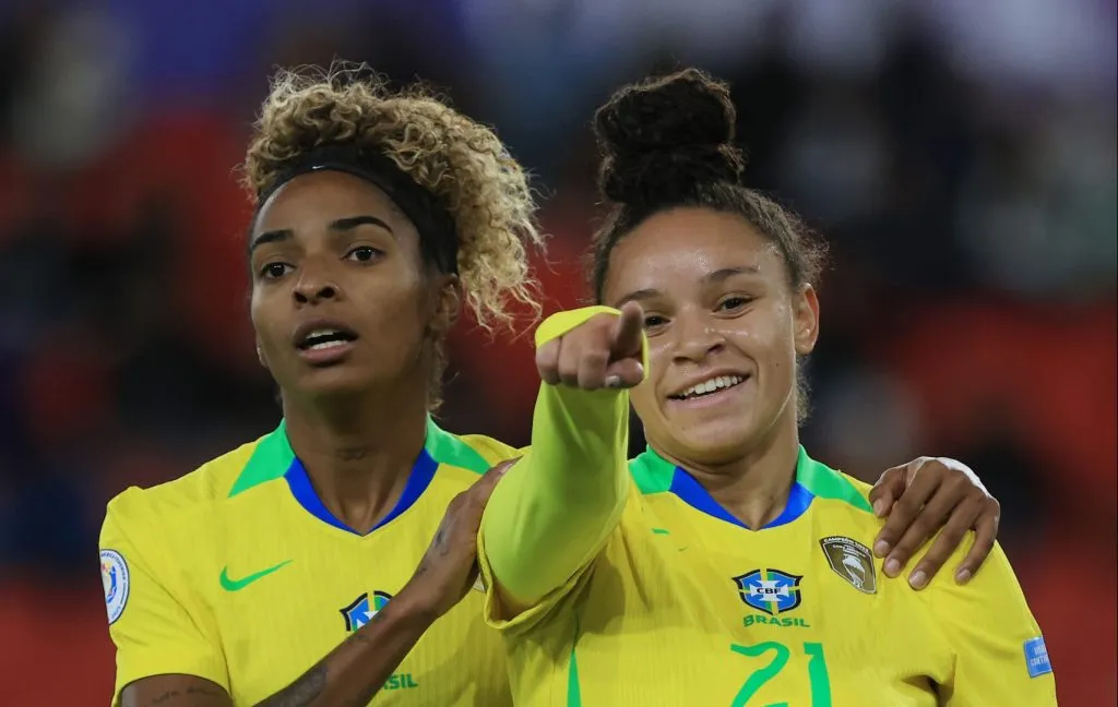 Dudinha e Luany, da Seleção Brasileira Feminina