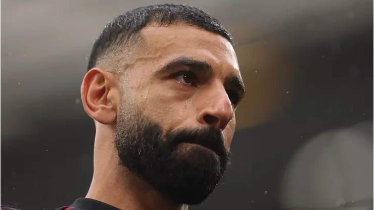 Salah retira menções ao Liverpool. Foto: Carl Recine/Getty Images