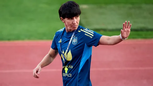 Espanha terá pela primeira vez Sonia Bermúdez na beira do gramado – Foto: Angel Martinez/Getty Images