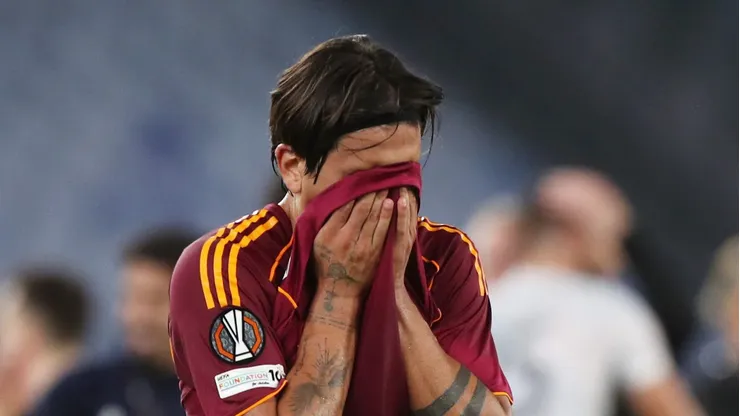Dybala: Roma amargou derrota em casa pela Europa League (Foto: Paolo Bruno/Getty Images)