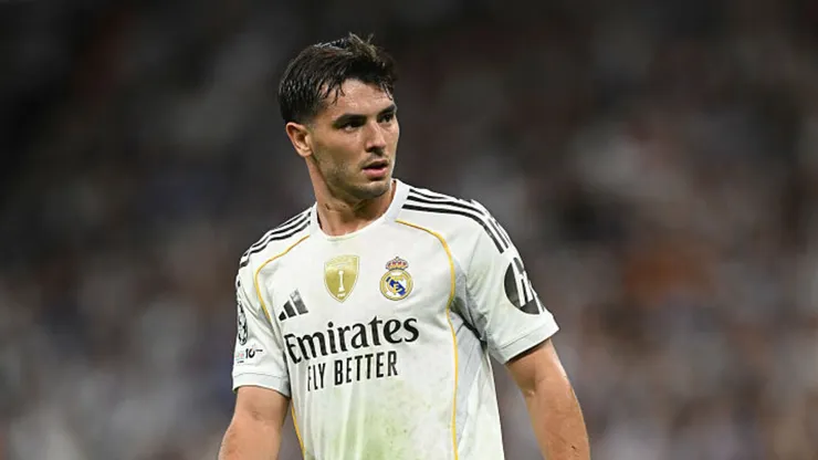 Brahim Diaz em ação pelo Real Madrid.