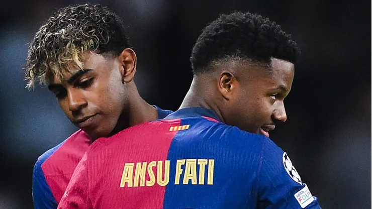 Ansu Fati pelo Barcelona. Foto: David Ramos/Getty Images