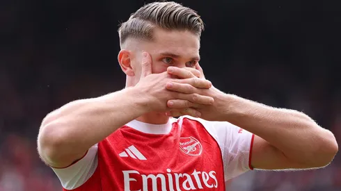 Gyökeres em campo pelo Arsenal (Foto: Justin Setterfield/Getty Images)