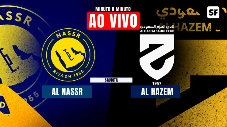 Al-Hazam x Al-Nassr ao vivo pela Saudi Pro League