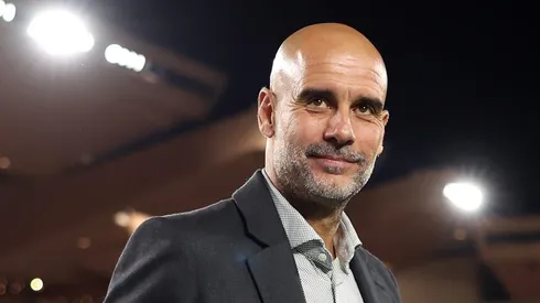 Pep Guardiola pelo Manchester City. Foto: Alex Pantling/Getty Images
