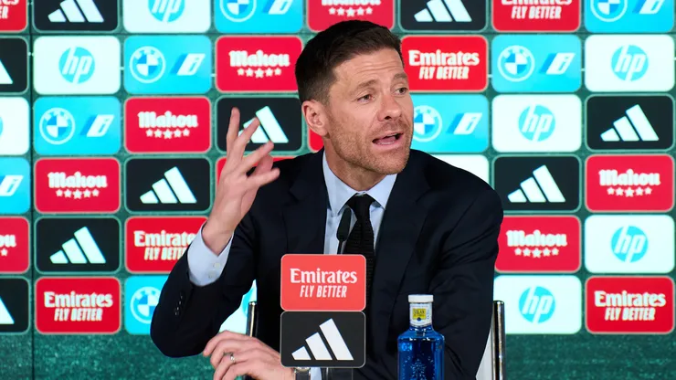 Xabi Alonso pelo Real Madrid. (Foto: Angel Martinez/Getty Images)