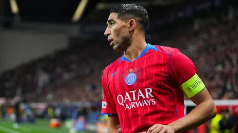 Hakimi está fora do jogo entre PSG e Lorient