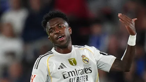 Vinicius Jr pelo Real Madrid. Foto: Angel Martinez/Getty Images)