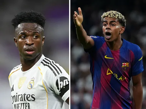 Vini Jr e Lamine Yamal se desentendem