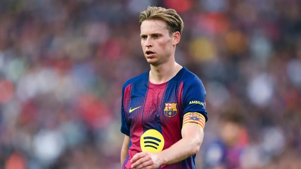 De Jong, meio-campista do Barcelona (foto: David Ramos/Getty Images)