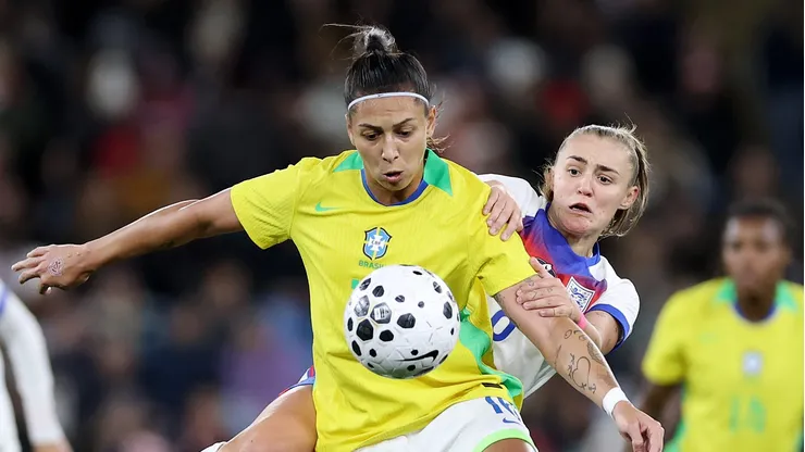 Bia Zaneratto, do Brasil (Photo by Naomi Baker/Getty Images)