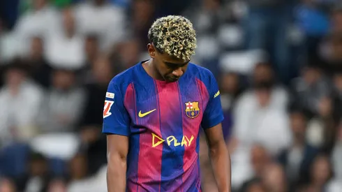 Barcelona perde para Real Madrid e De Jong defende fala polêmica de Yamal. (Photo by David Ramos/Getty Images)
