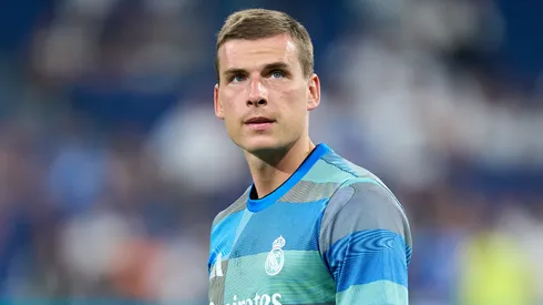 Andriy Lunin, goleiro do Real Madrid. (Foto: Angel Martinez/Getty Images)