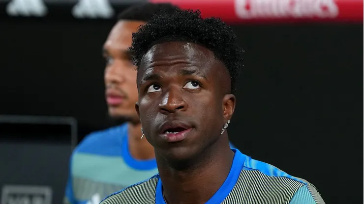 Vinicius Jr pelo Real Madrid. Foto: Angel Martinez/Getty Images