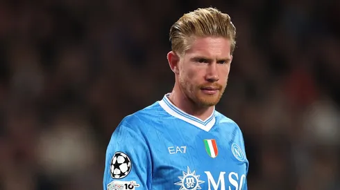 De Bruyne pelo Napoli. Foto: Dean Mouhtaropoulos/Getty Images