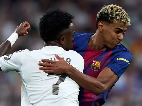 Vini Jr provoca Lamine Yamal, do Barcelona: "Só passe para trás"